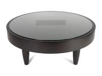 A Contemporary Round Low Coffee Table — 21ST CENTURY