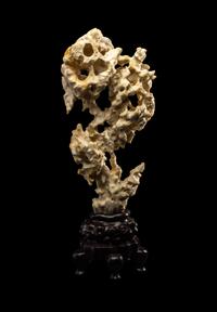 A Chinese Taihu Scholar's Rock