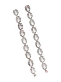 ANTIQUE, CONVERTIBLE DIAMOND NECKLACE/BRACELET SET