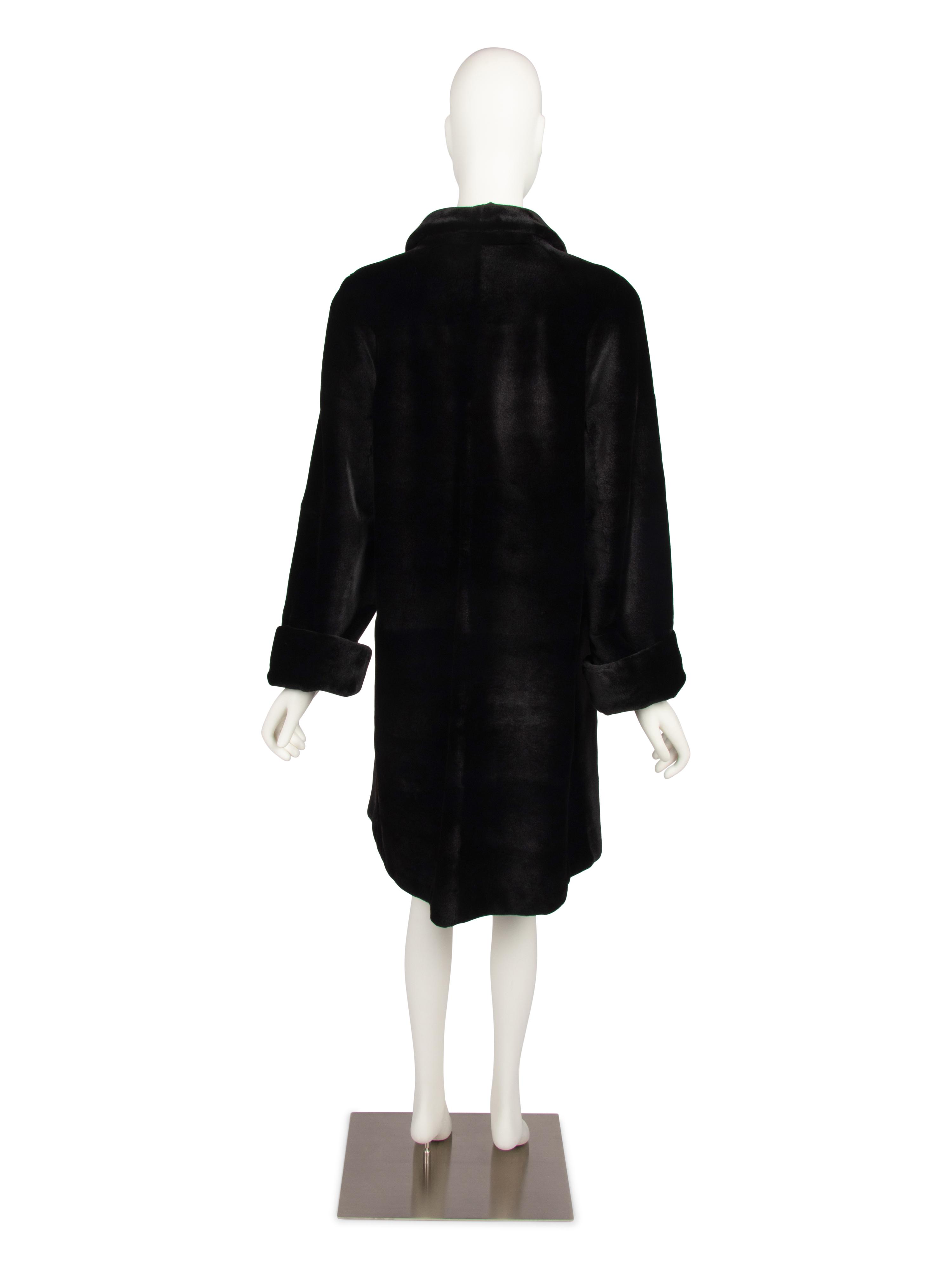 Zandra Rhodes Sheared Mink Coat, 2000s