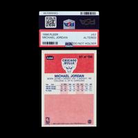 A 1986 Fleer Michael Jordan Rookie Card No. 57 (PSA Altered)