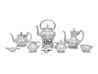 A Sanborns Silver Eight-Piece Tea and Coffee Service
