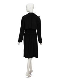 Chanel, Black Cashmere Trench Coat