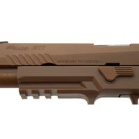 *Scarce Sig Sauer M17 Surplus with Brown Finished Small Parts in Box with Two Magazines