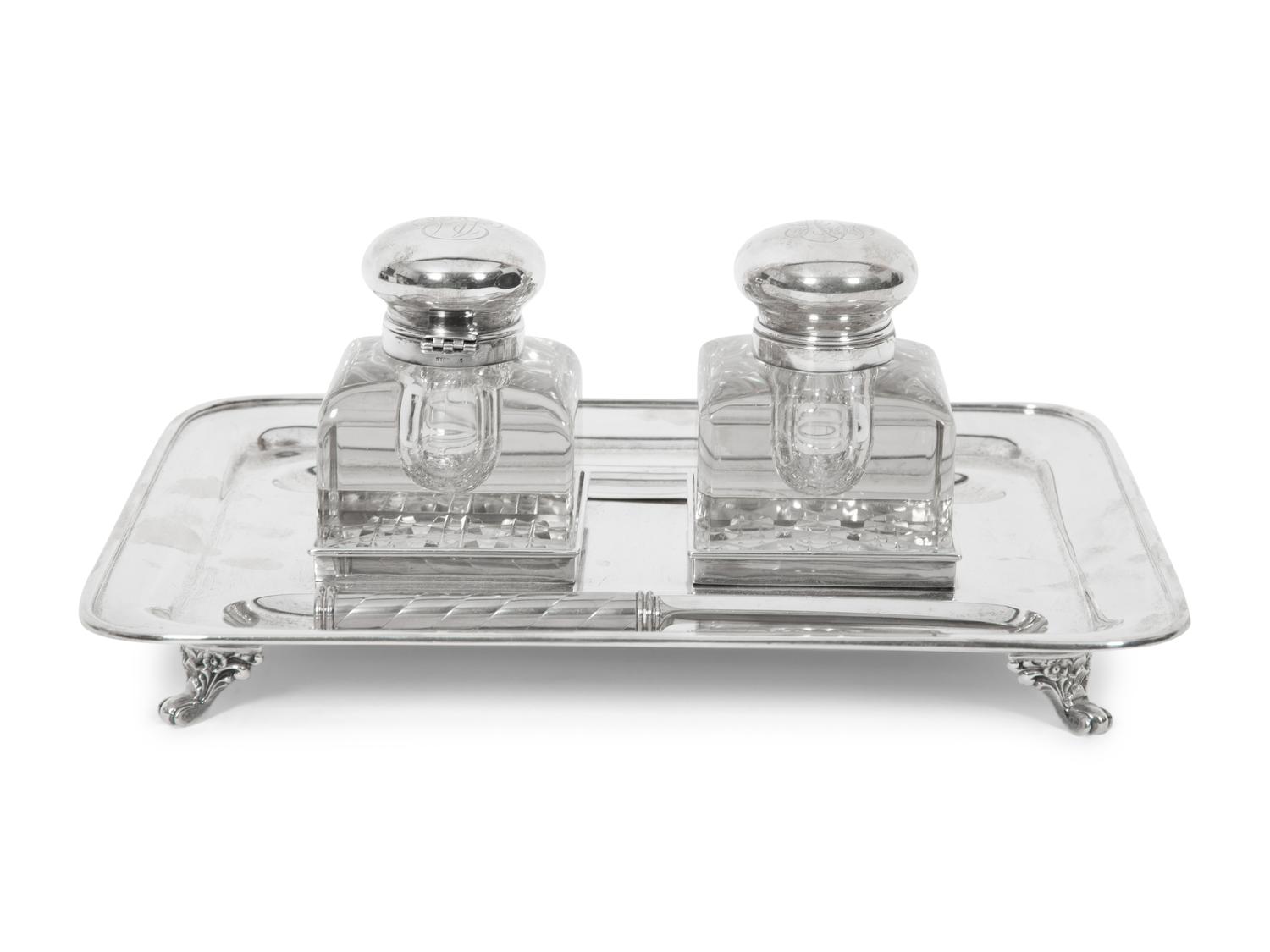 An English Silver Standish