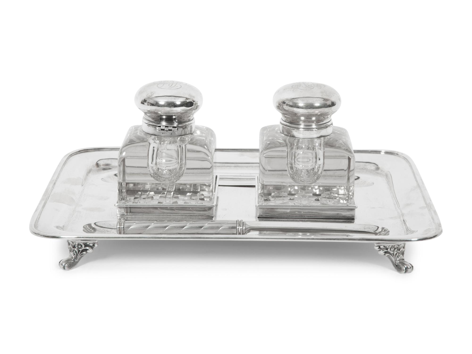 An English Silver Standish