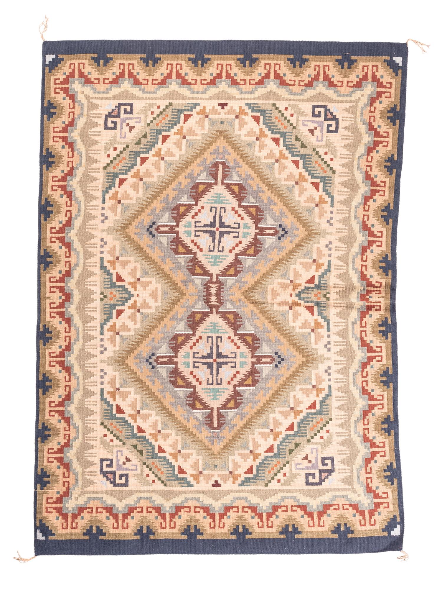 Navajo Burntwater Pattern Weaving / Rug