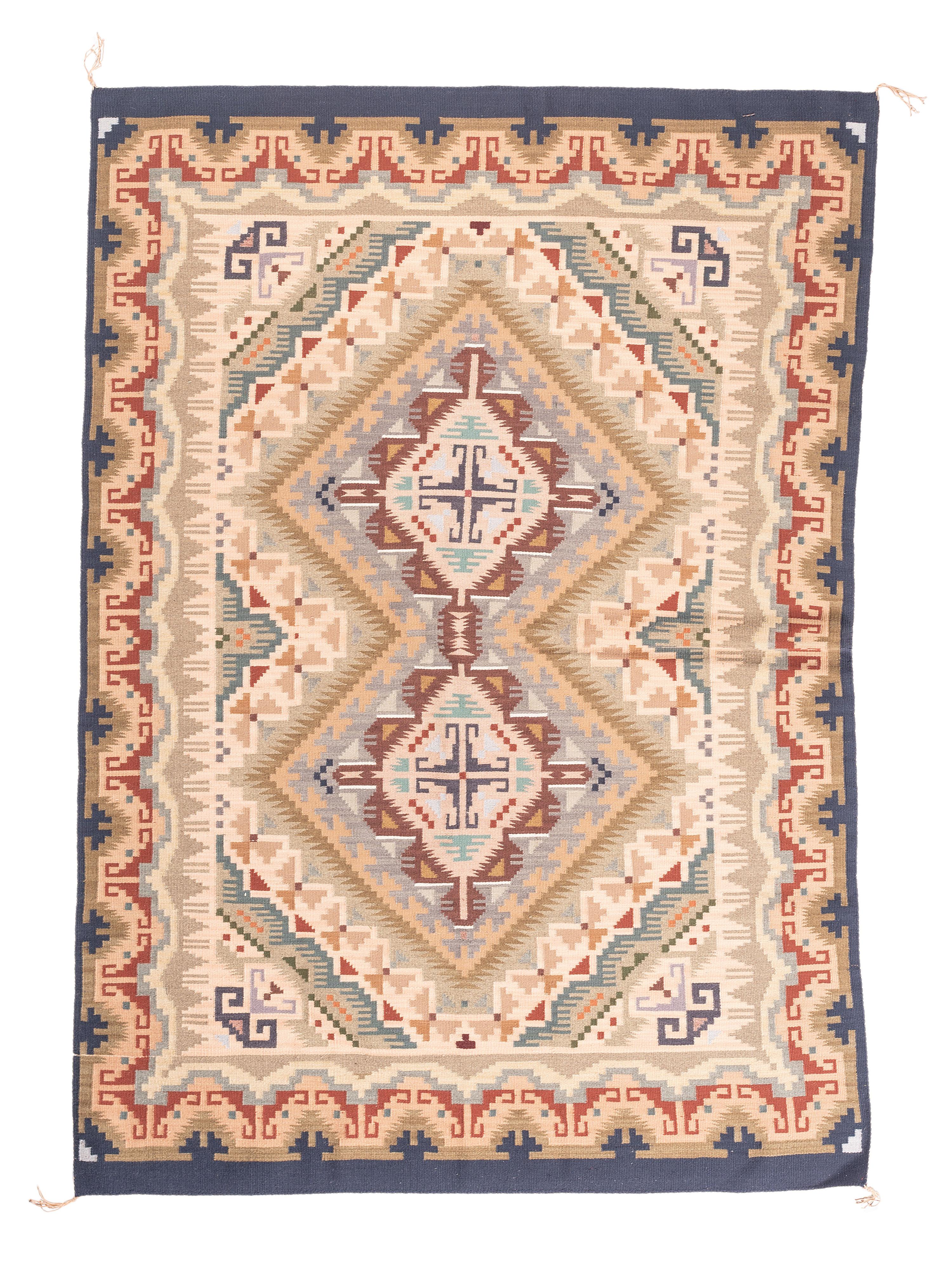 Navajo Burntwater Pattern Weaving / Rug