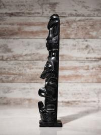 Haida Argillite Totem Pole