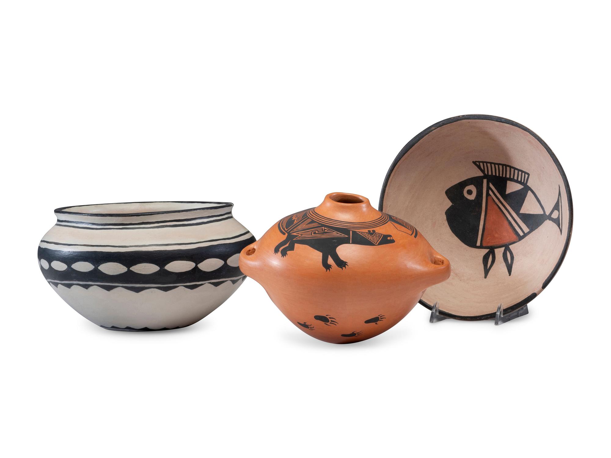 Kewa and Cochiti Pottery