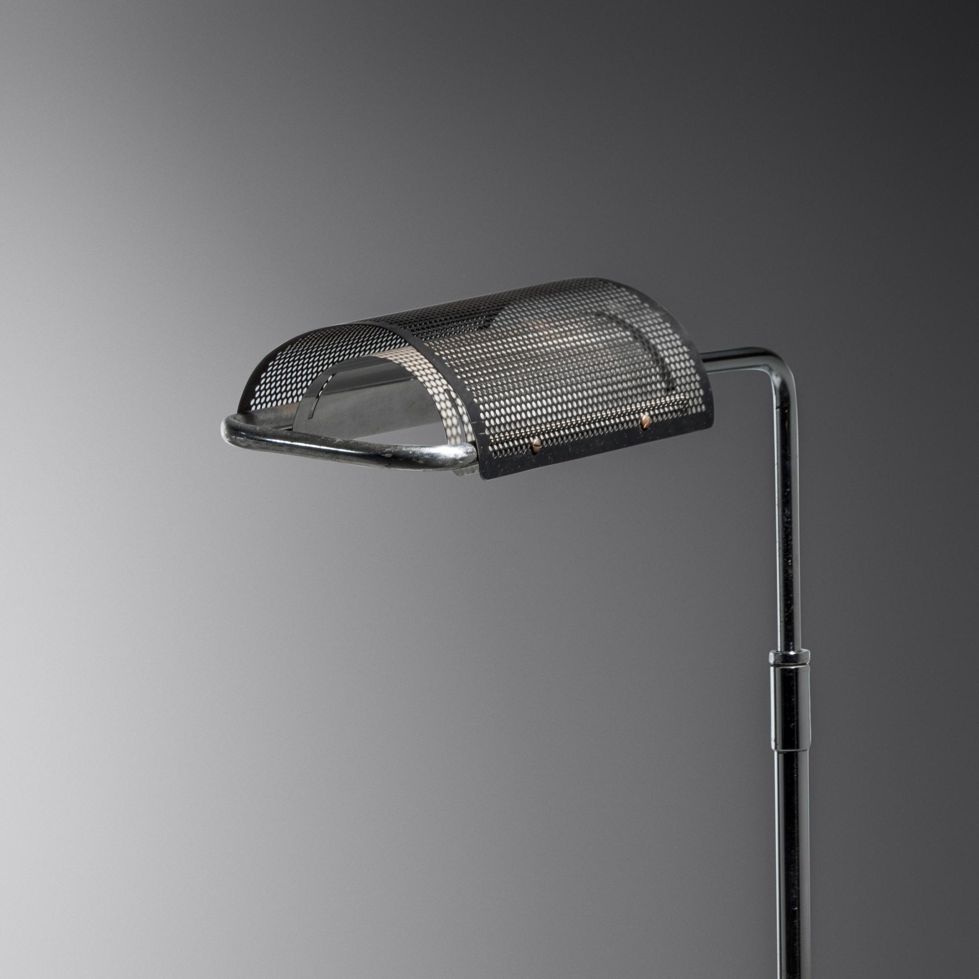 Eyeshade Floor Lamp, c. 1960 Koch & Lowy, USA