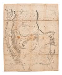 [GOLD RUSH]. PREUSS, Charles. Map of Oregon and Upper California from the Surveys of John Charles Frémont And other Authorities.. .1848 . Inscribed by likely forty-niner Charles Weigandt.