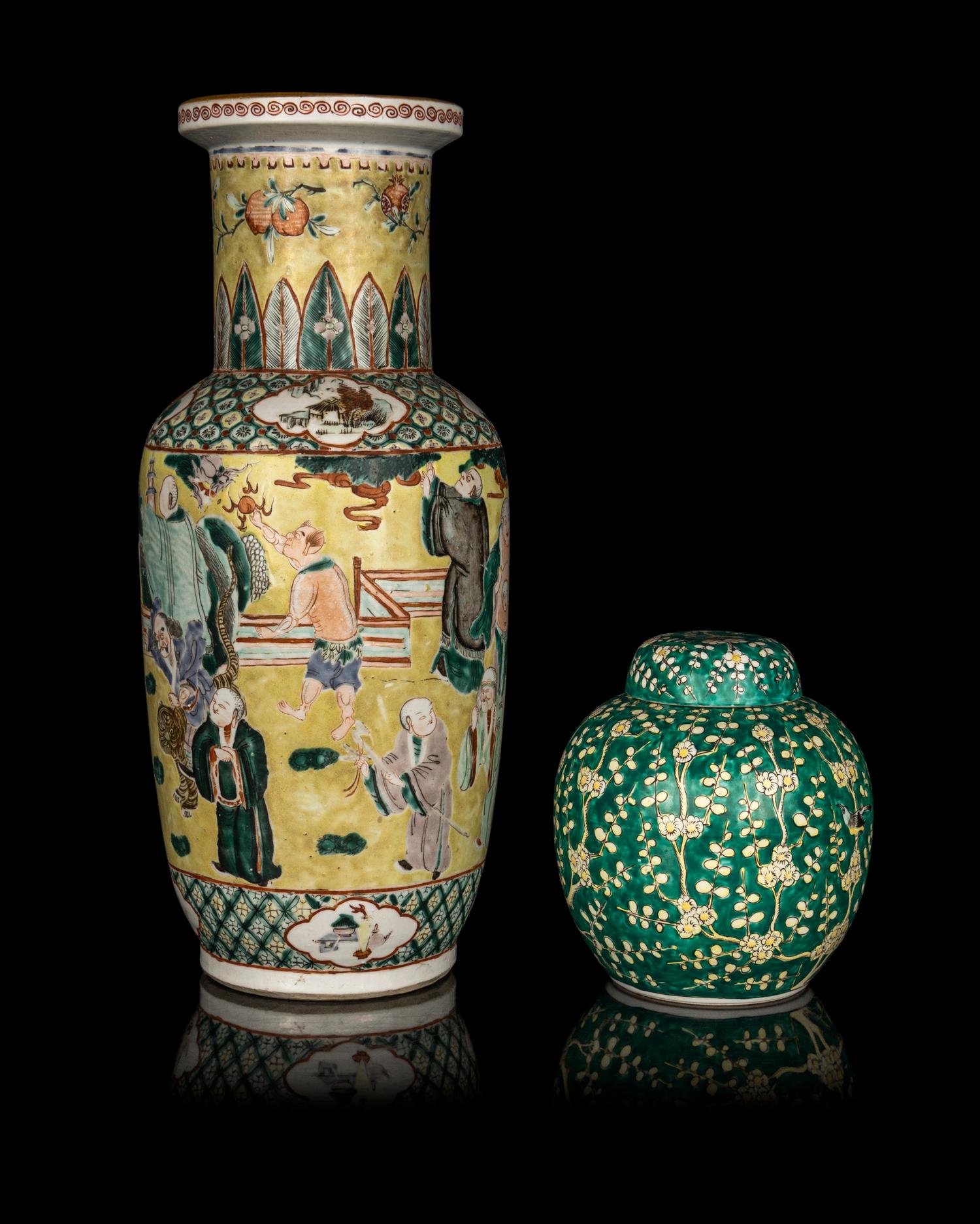 Two Chinese Porcelain Vessels
