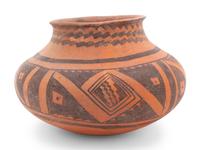 Jeddito Black-on-Red Pottery Jar