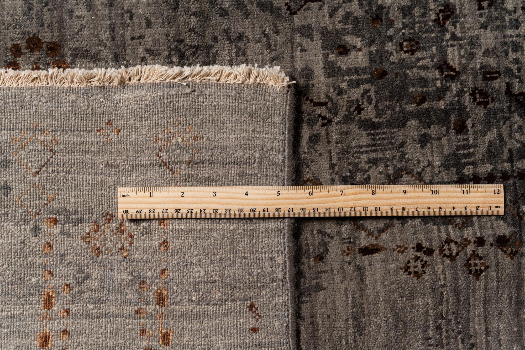 A Contemporary Indian Wool Rug