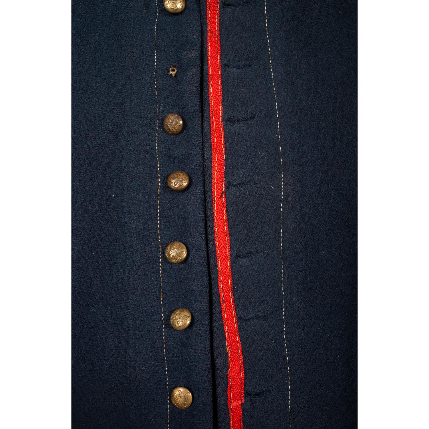 Civil War Era Artillery Trimmed Mounted Services Jacket