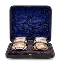 A Set of Four English Salts