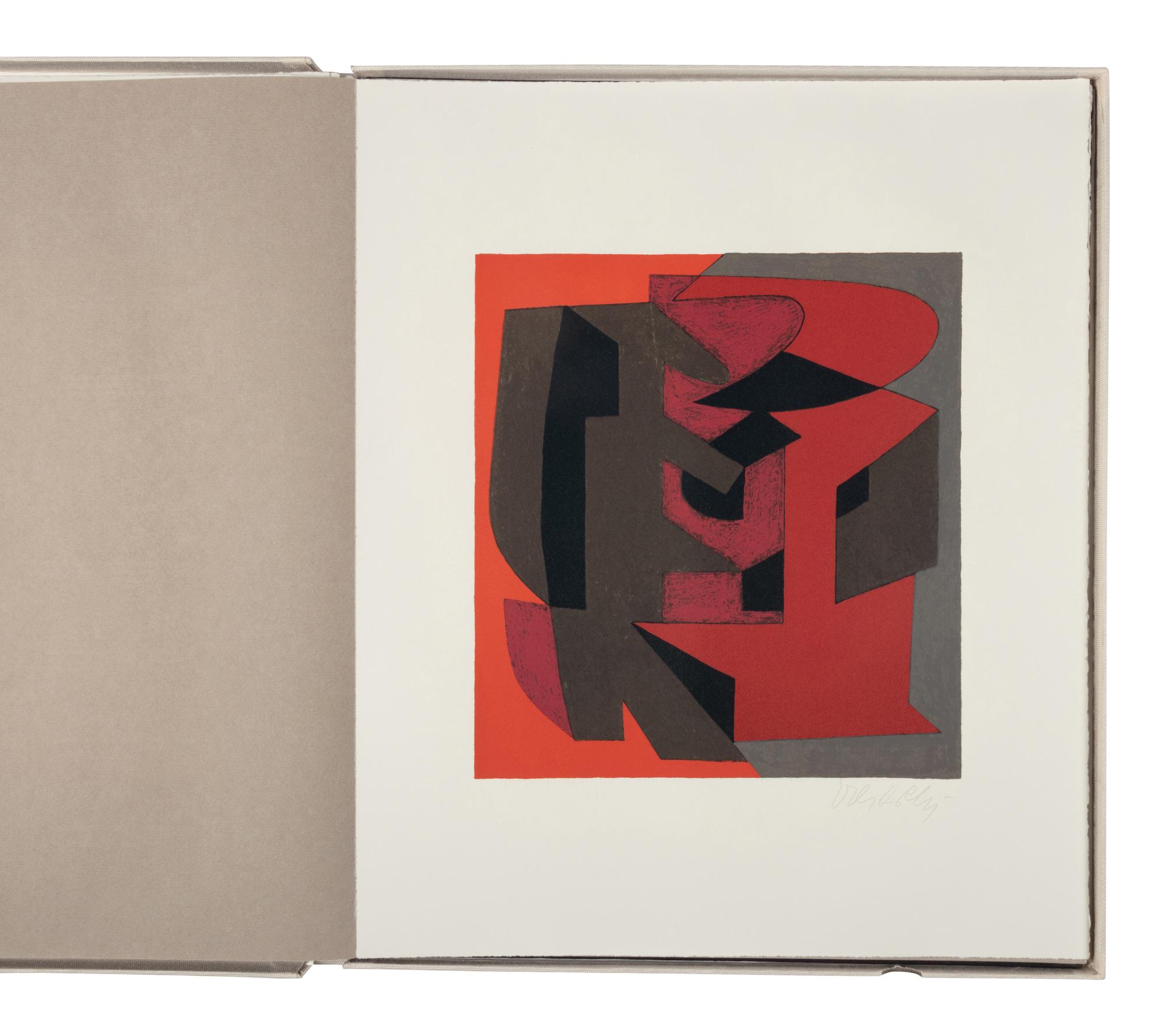 Octal (bound portfolio of 9 prints with poems by Michel Butor)