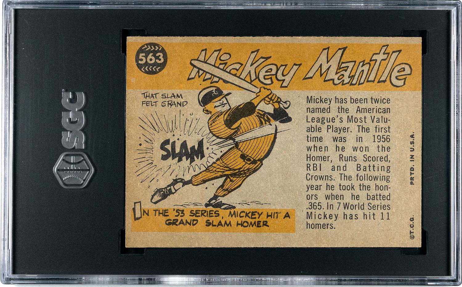 A Complete Set of 1960 Topps Baseball Cards (572/572) Including Carl Yastrzemski Rookie and Mickey Mantle SGC Graded Issues,