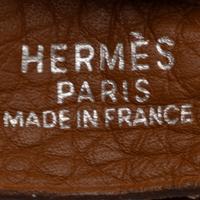 Hermès, Massai PM Tote in Gold Clemence