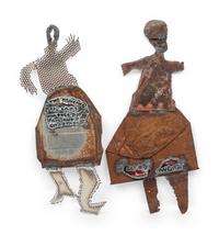 The Dancing Mail Lady Does Dance , Untitled (Lady Dancer) and Friend from the East