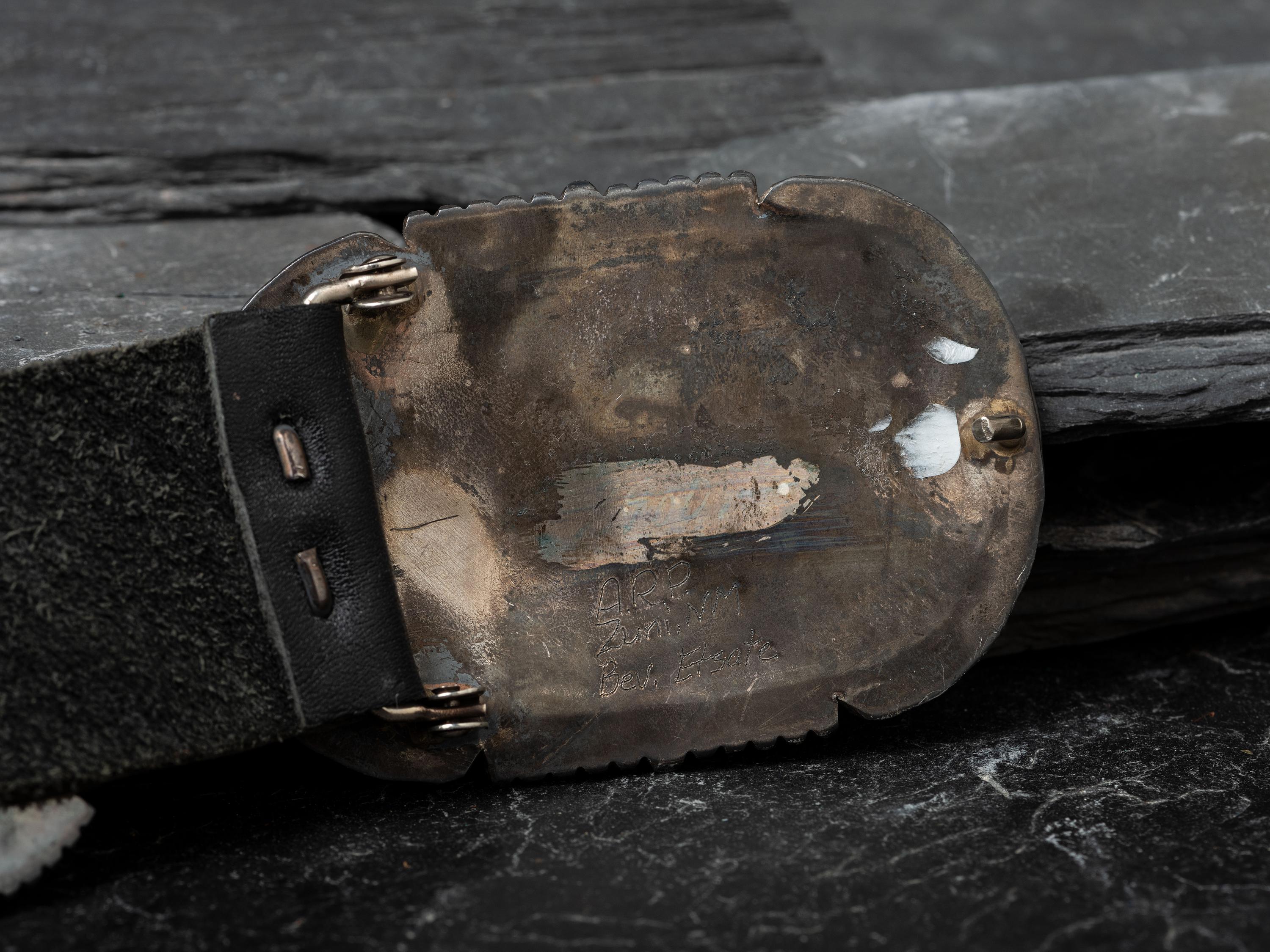 Mosaic Inlay Katsina Concha Belt