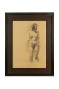 Untitled Nude Models (Three Framed Works)