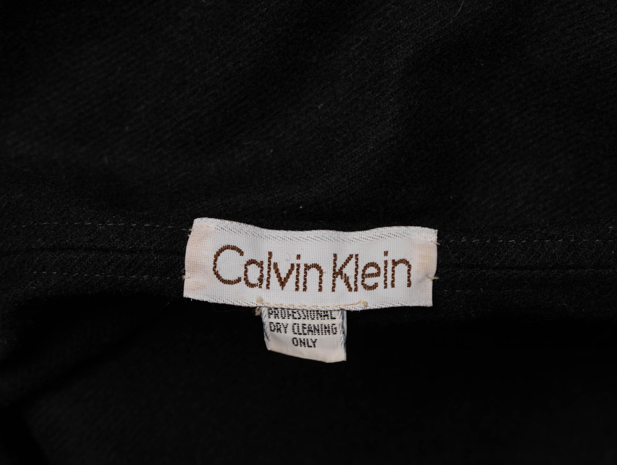 Calvin Klein, Hooded Wool Cape, c. 1970's