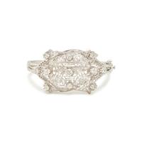 WHITE GOLD AND DIAMOND BANGLE BRACELET