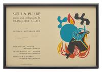 [Art] Gilot, Francoise. Sur la Pierre Poemes et Lithographies