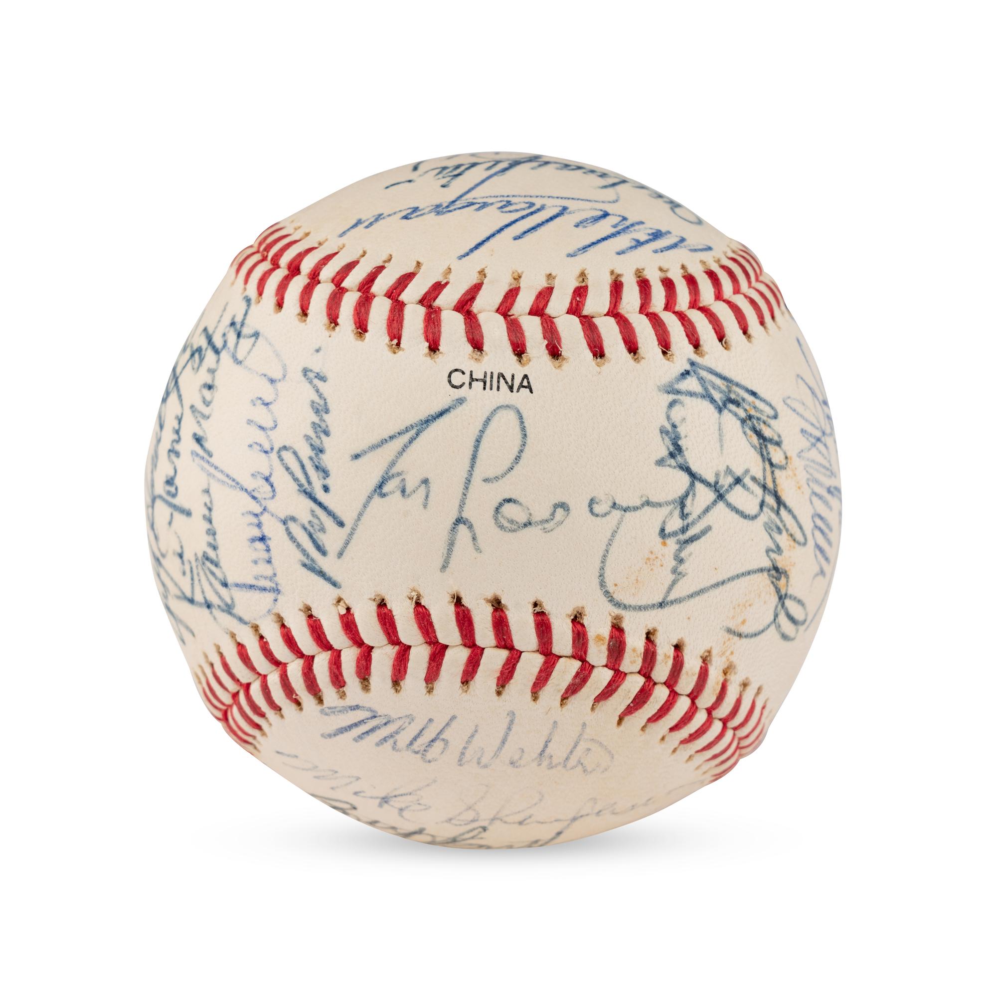 A 1991 Los Angeles Dodgers Team Signed Autograph Baseball (Beckett Authentication Services Letter of Authenticity)