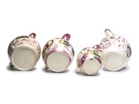 Four Sunderland Luster Jugs