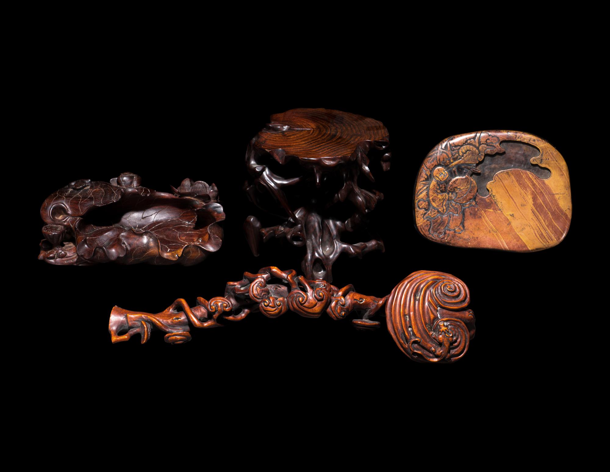 Four Chinese Scholar's Objects