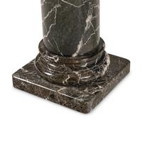 A Verdi Alpi Marble Pedestal