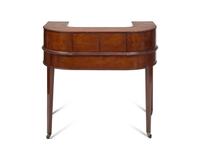 A George III Inlaid Mahogany Carlton House Desk