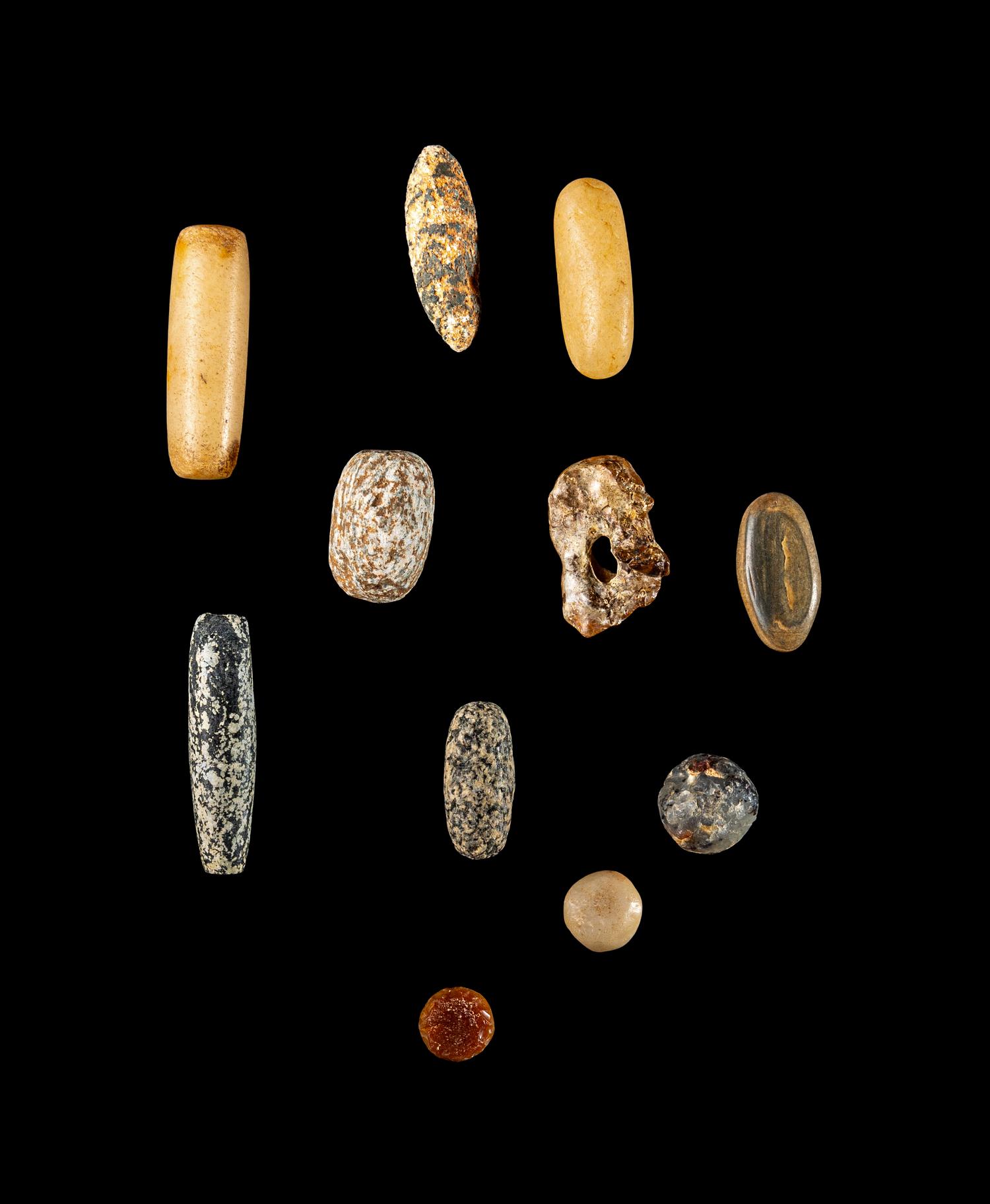 71 Neolithic Stone Labrets and Plugs