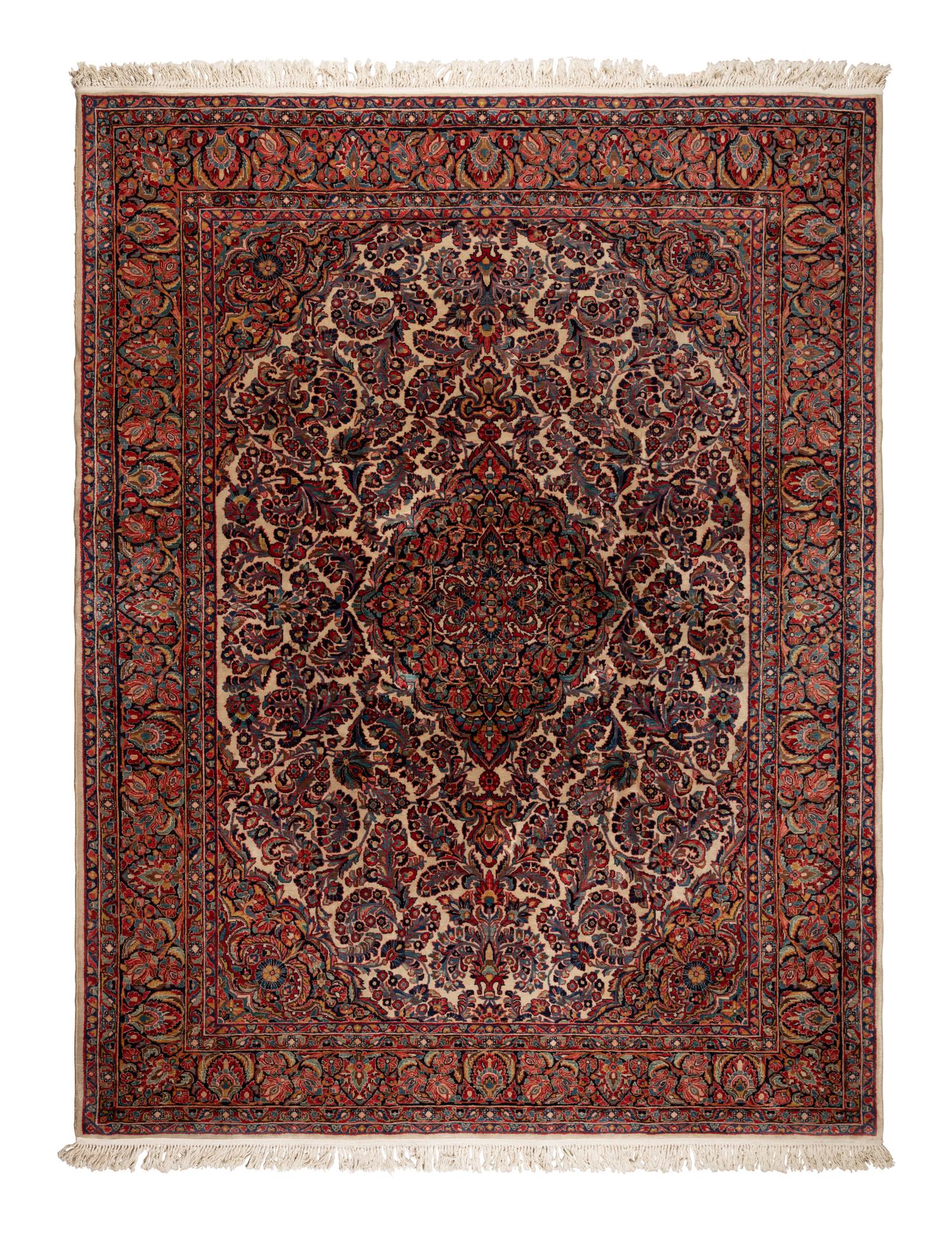 A Sarouk Wool Rug