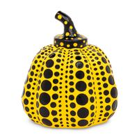 Yayoi Kusama (Japanese, 1929–2006) — Pumpkin (yellow/black), 2013