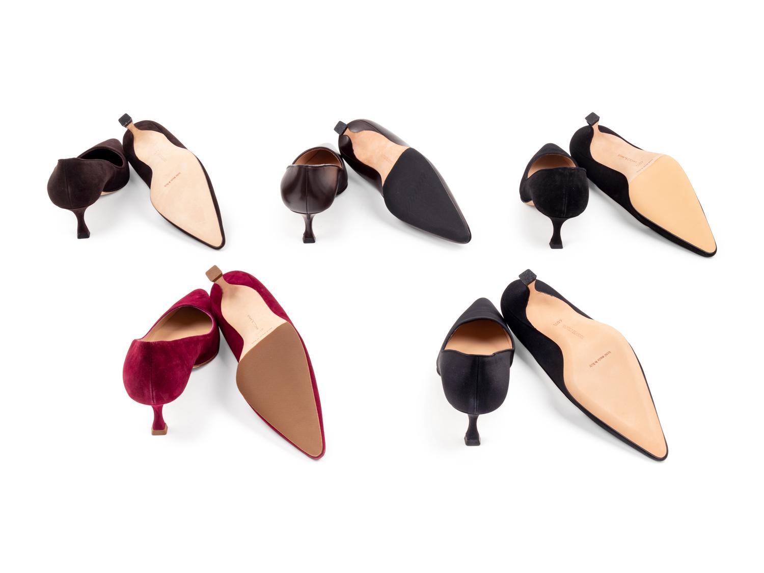 Ten Pairs of Manolo Blahnik Heels