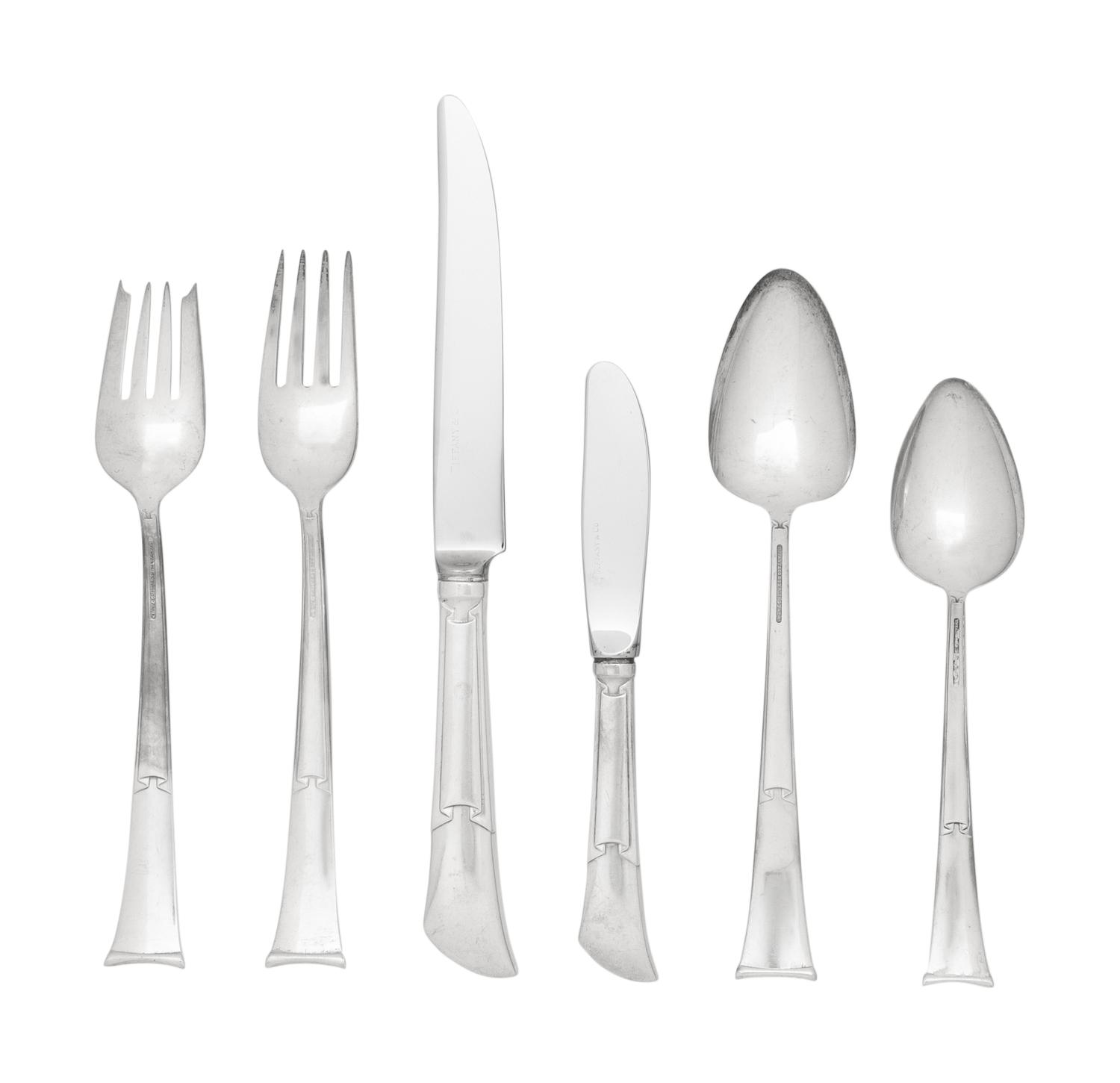 A Tiffany and Co. Silver Flatware Service