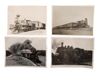 [TRANSPORTATION - RAILROAD]. A collection of over 140 photographs of locomotives. Ca 1910s-1940s.