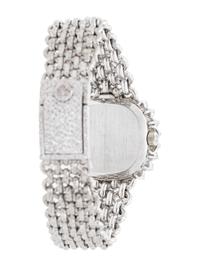 PATEK PHILIPPE, WHITE GOLD AND DIAMOND WATCH