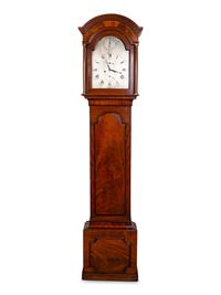 A George III Mahogany Tall Case Clock