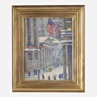 Christopher Willett (American, B. 1959) New York Stock Exchange