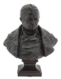 A French Bronze Bust Height 13 1/2 inches.