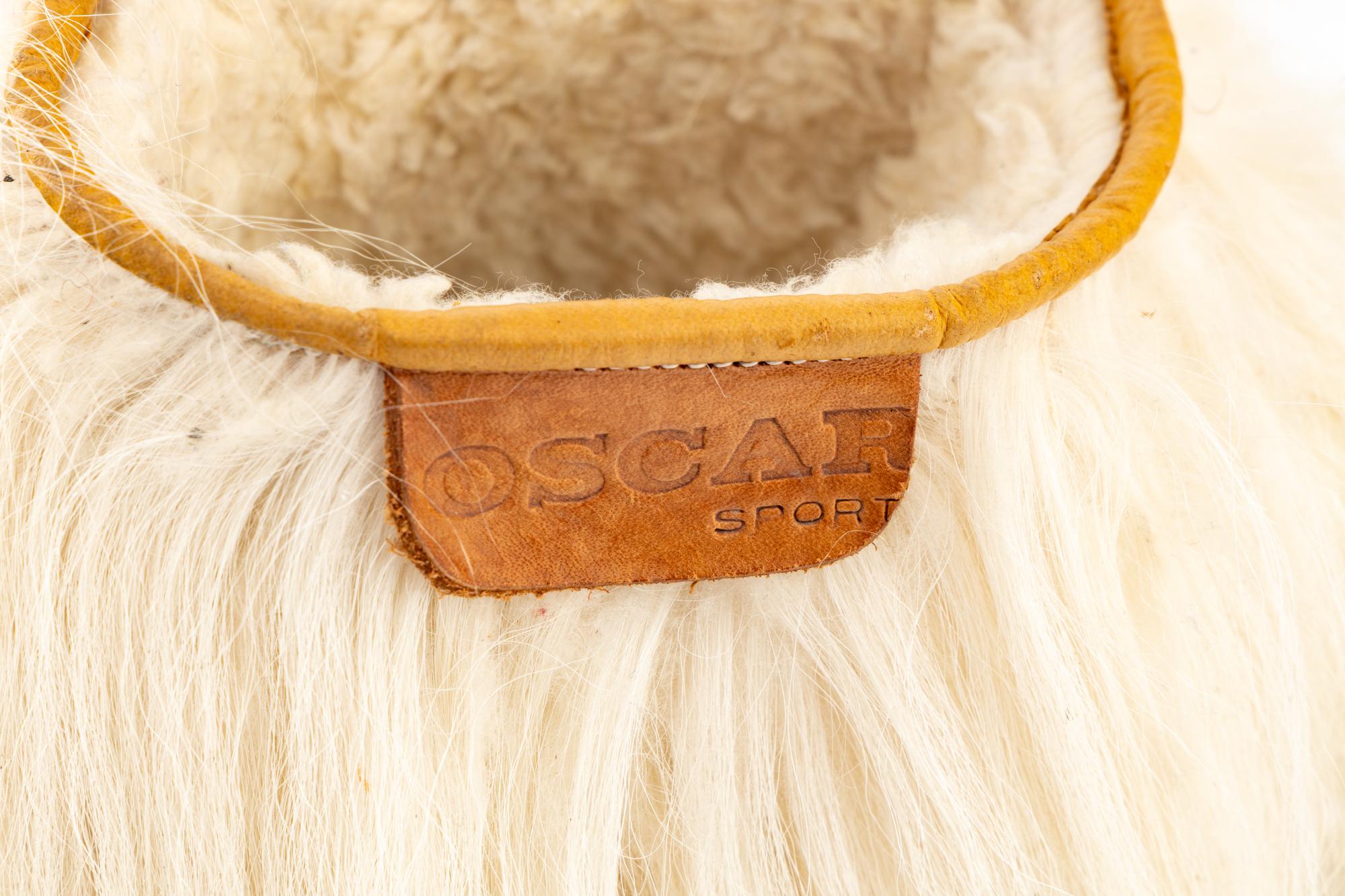 A Pair of Tibetan Goat Fur Boots