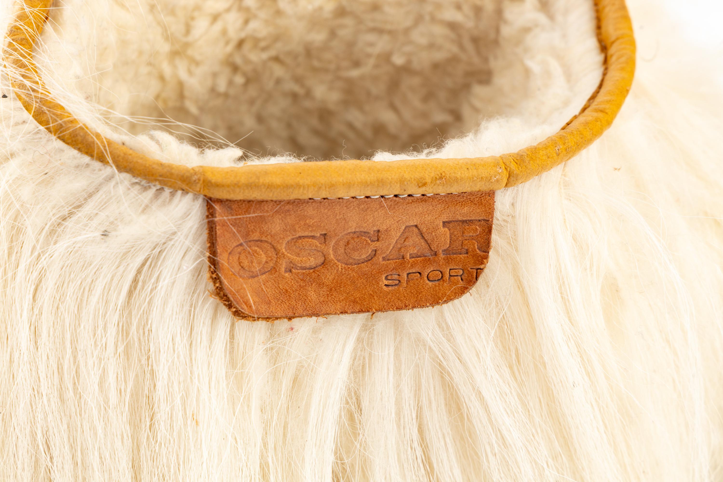 A Pair of Tibetan Goat Fur Boots