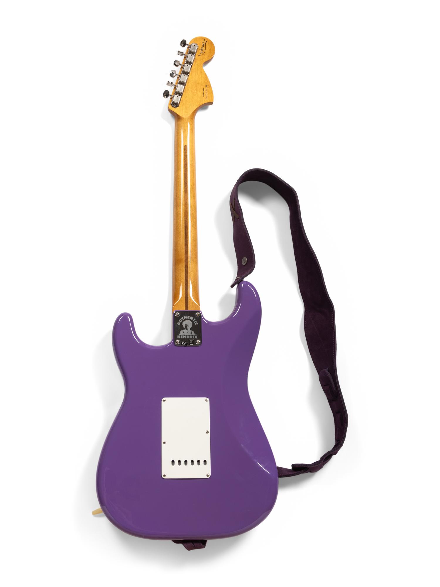 A Fender Purple Jimmy Hendrix Special Edition Stratocaster Electric Guitar