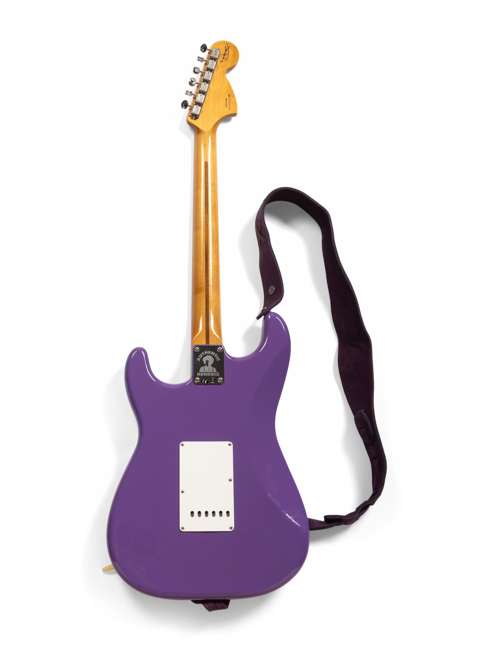 A Fender Purple Jimmy Hendrix Special Edition Stratocaster Electric Guitar