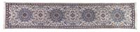 A Nain Silk and Wool Runner 12 feet 5 inches x 2 feet 8 inches.